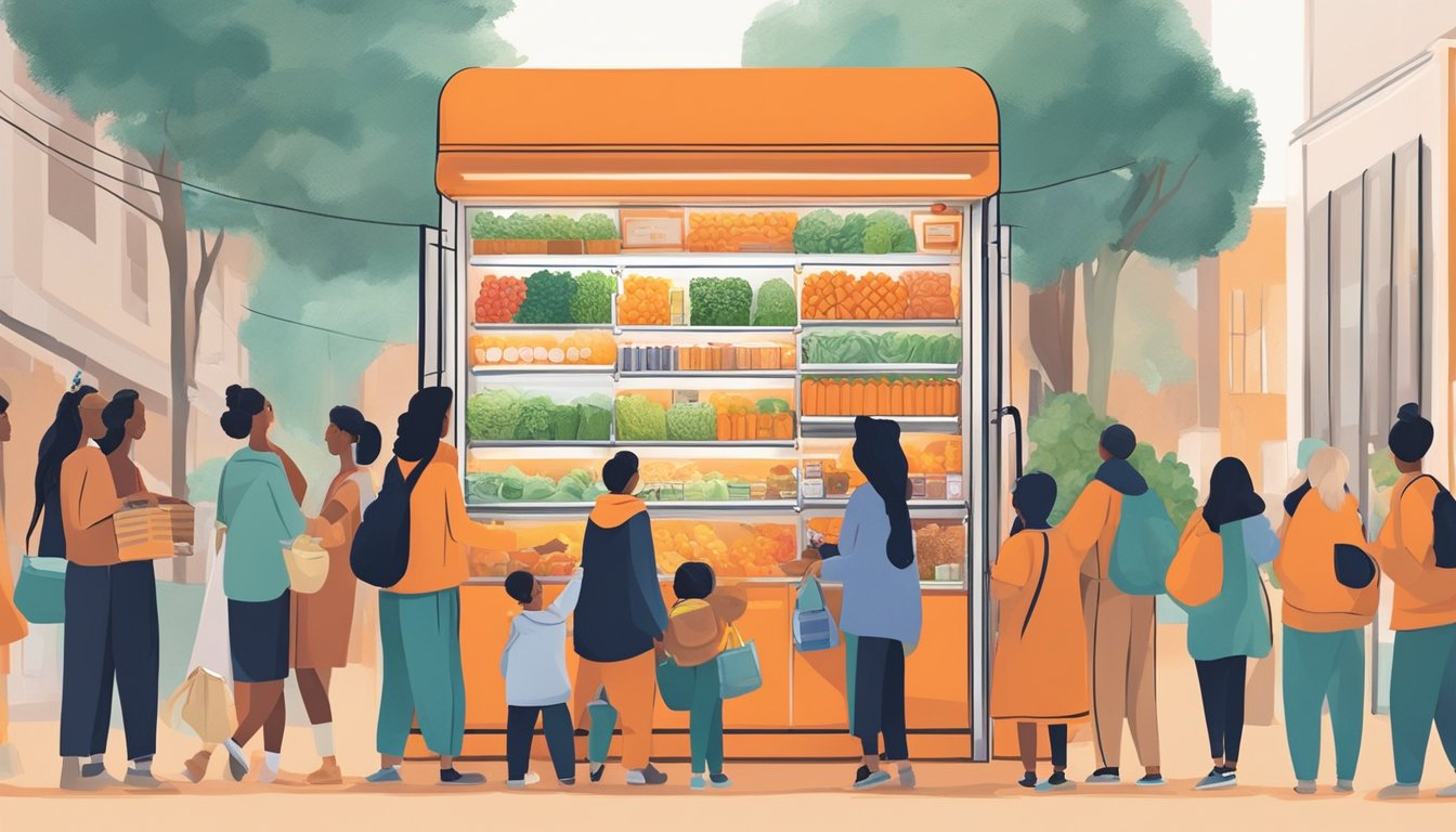 Orange’s Hidden Bounty: Community Fridges Dish Out Free Food for All