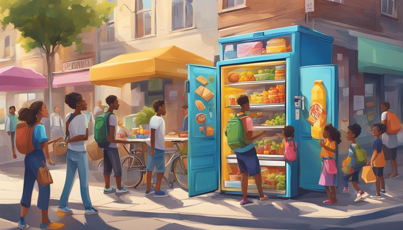 San Mateo’s Hidden Pantries: Community Fridges Serve Up Free Food for All