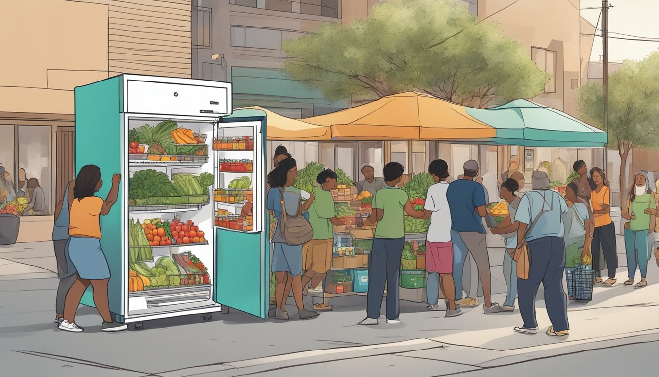 El Paso’s Free Food Revolution: Community Fridges Nourish Sun City Neighborhoods