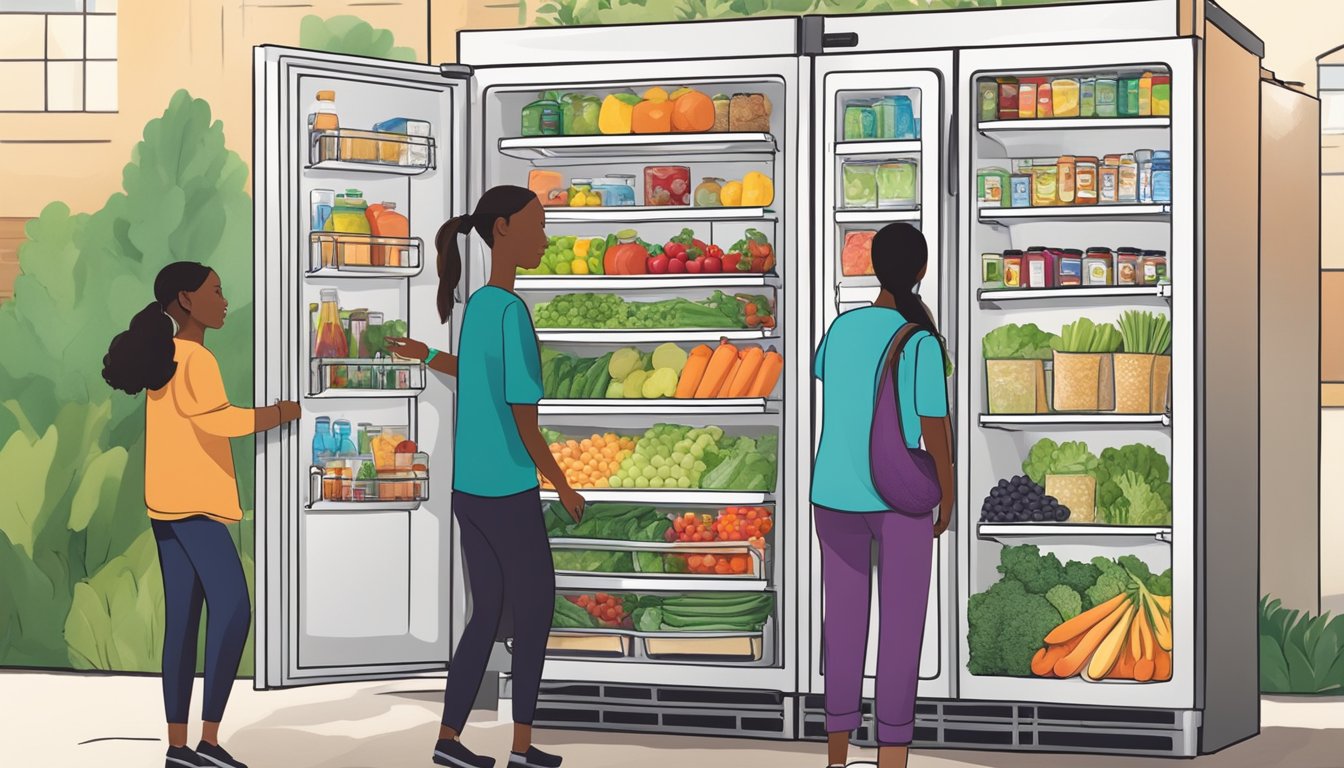 Plano’s Hidden Feast: Community Fridges Serve Up Free Food in City of Excellence