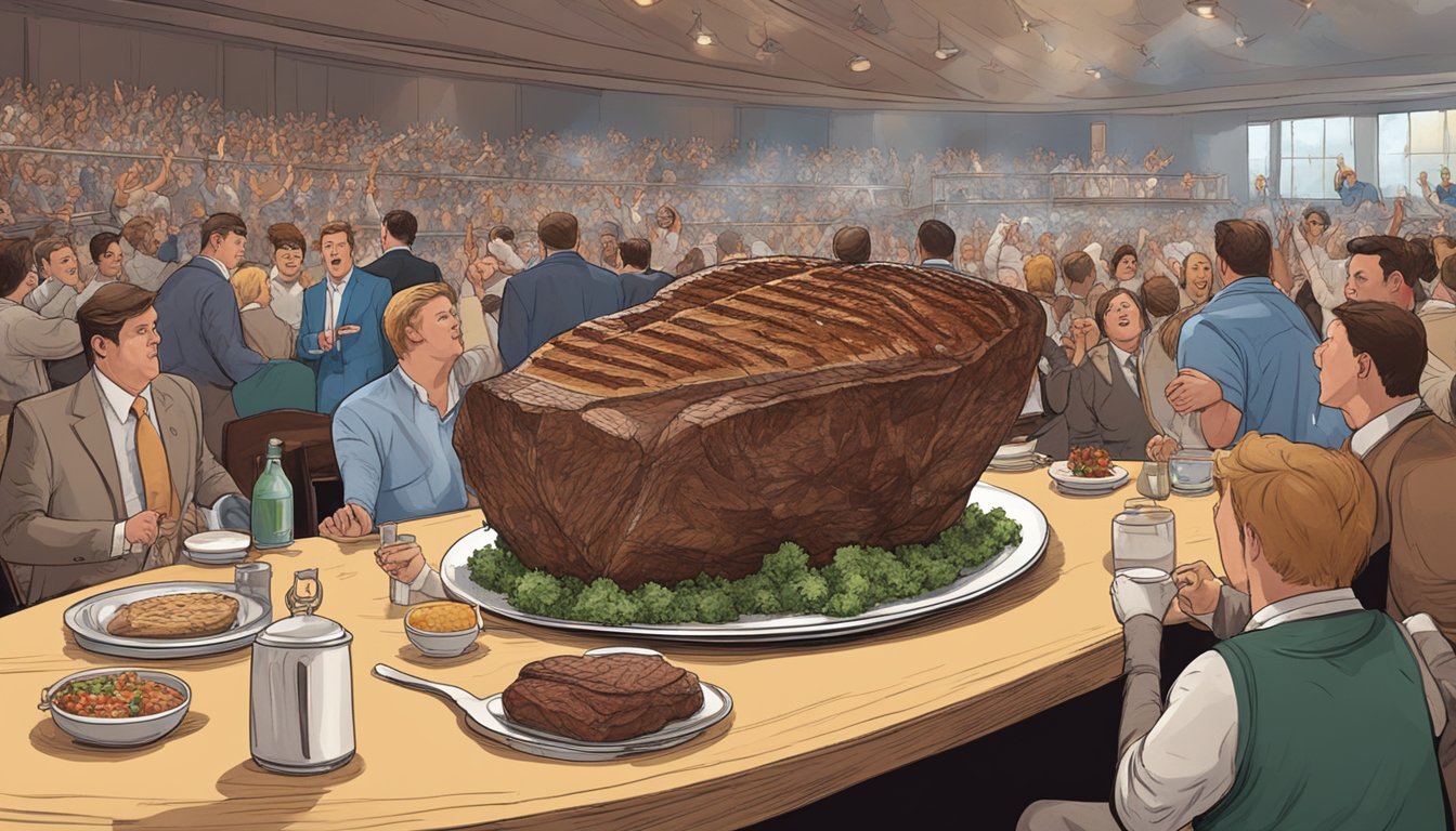 Texas 72 Ounce Steak Challenge: Legendary Eating Contest Draws Food Enthusiasts